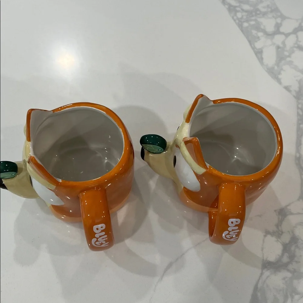 Cute.Set Of BLUEY MUGS.